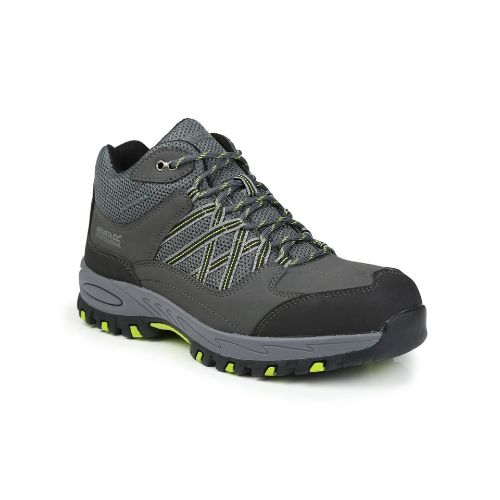 Regatta Safety Footwear Sandstone Sb Safety Hiker Boot Briar Lime